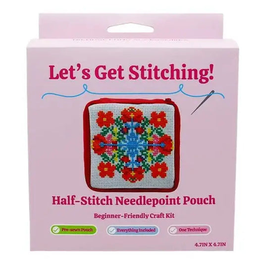 Floral Needlepoint Kit