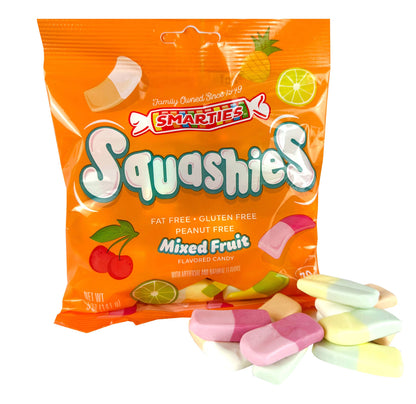 Smarties Squashies - Mixed Fruit 5oz, 12ct