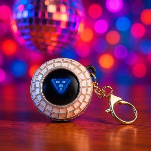 Disco Decision Keychain