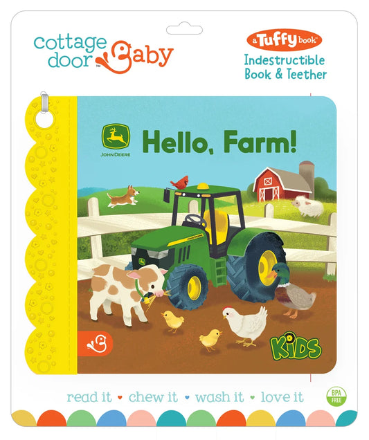 Tuffy Hello Farm Chew Book