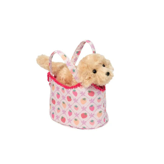 Berry Sweet Sassy Pet Sak w/ Golden Retriever
