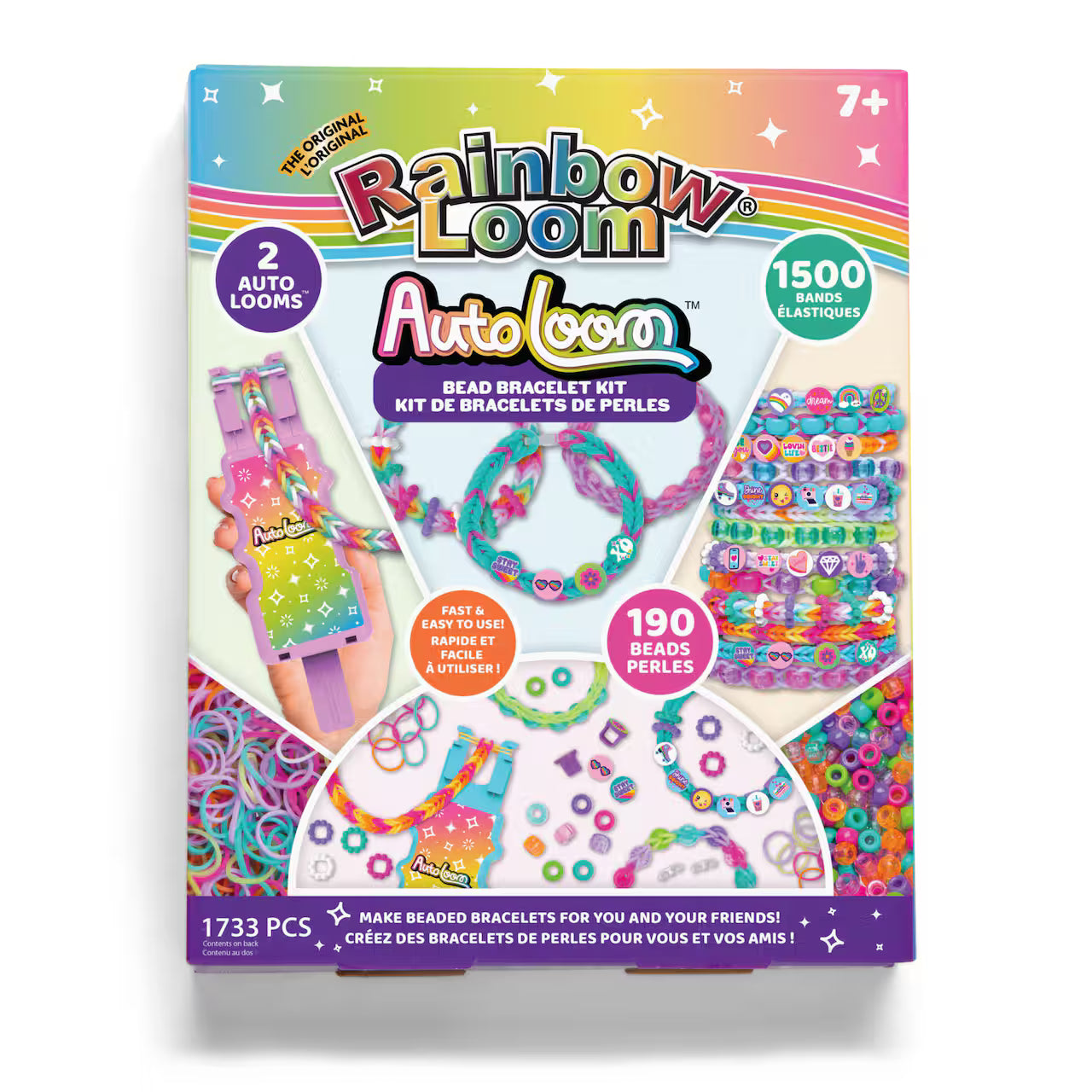 Auto Loom Bead Bracelet Kit Rainbow Loom