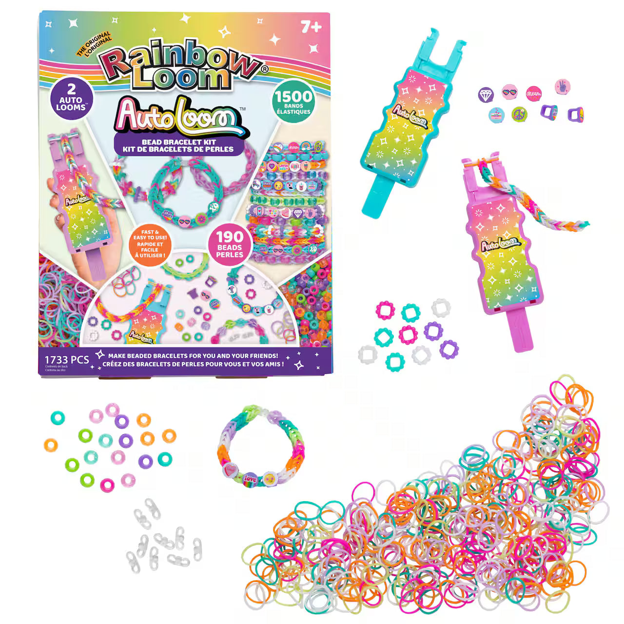 Auto Loom Bead Bracelet Kit Rainbow Loom