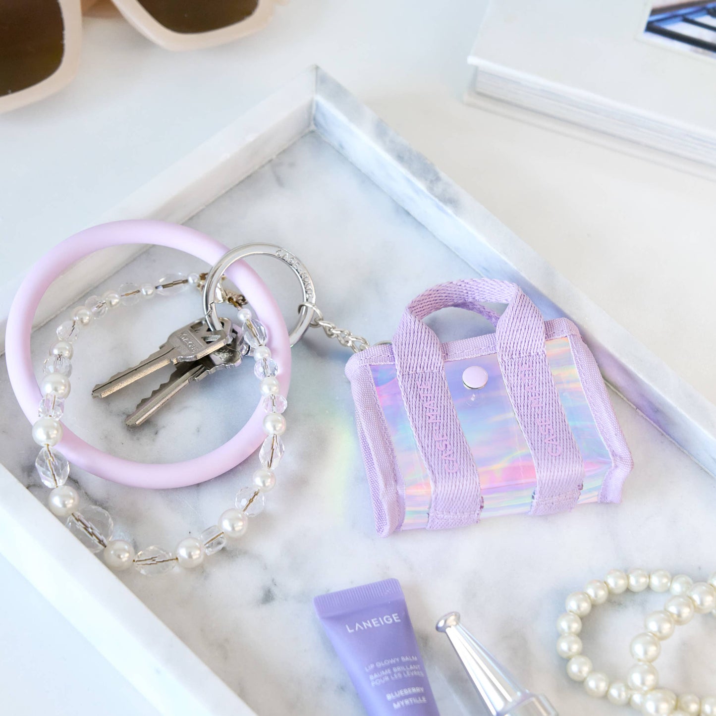 Case-Mate Jelly Tote Bag Keychain - Charm for Tote Bags