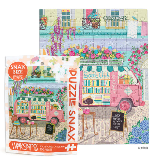 Mobile Book Club 100 Piece Puzzle Snax