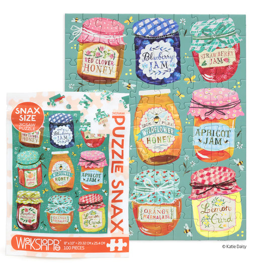Jam & Honey 100 Piece Puzzle Snax