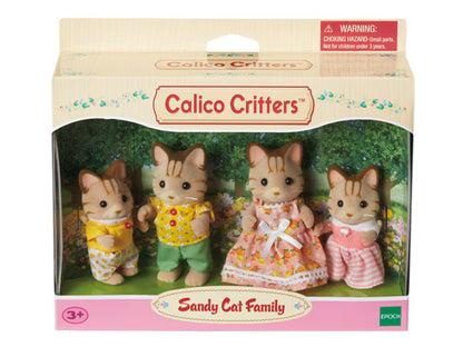 Striped Cat Family Calico Critters
