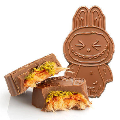 *** Labubu Halloween Angel Hair Pumpkin Dubai Chocolate Bar