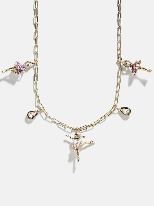 Dancer Charm Link Necklace