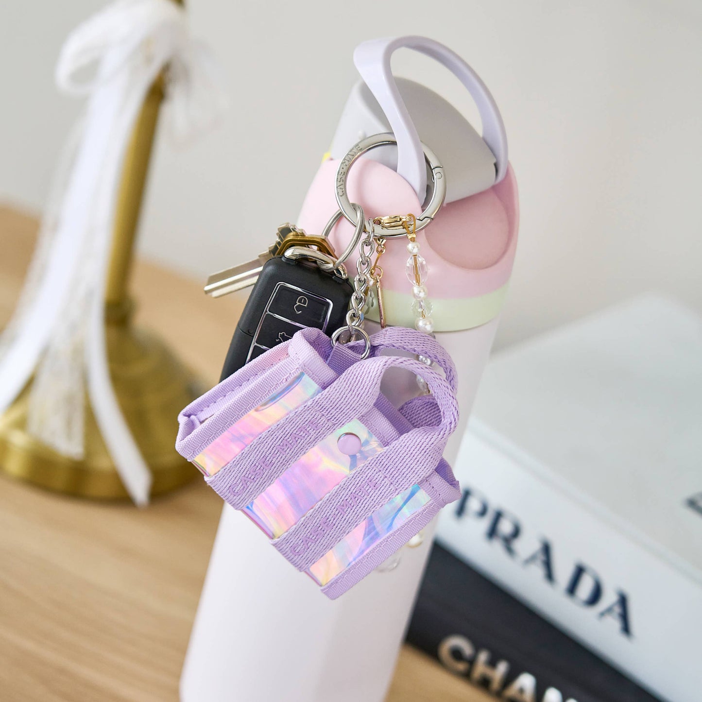 Case-Mate Jelly Tote Bag Keychain - Charm for Tote Bags