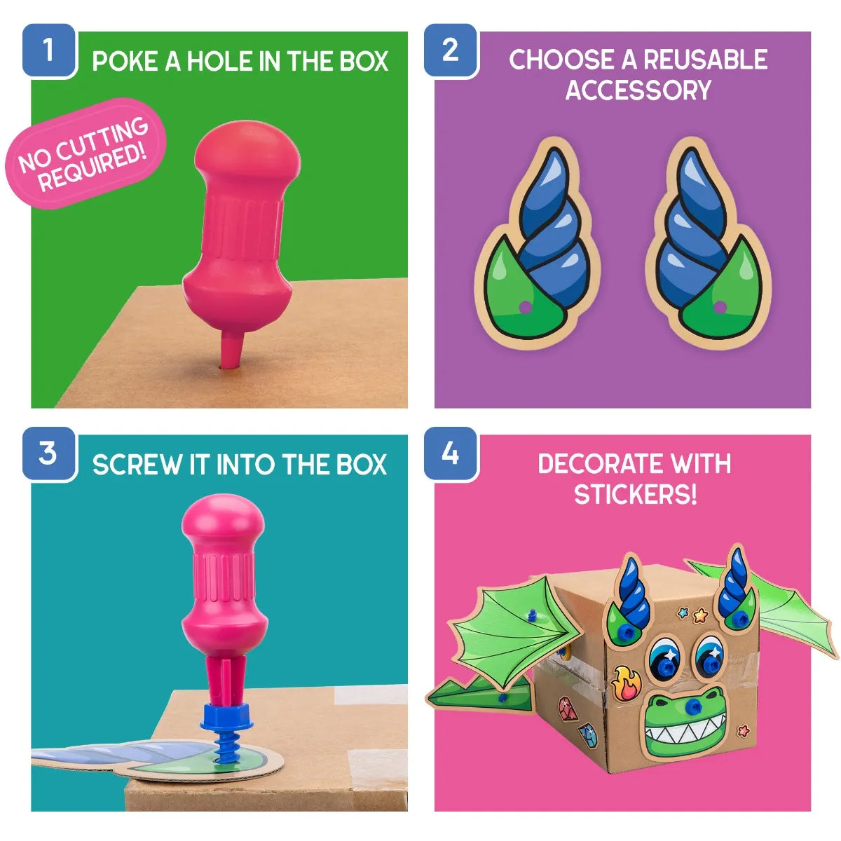 Boxineers™ Cardboard Animals
