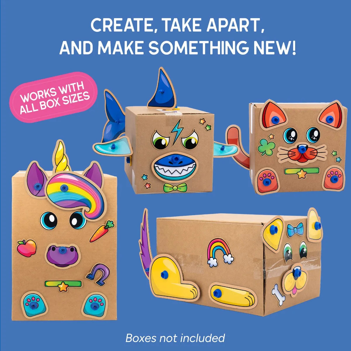 Boxineers™ Cardboard Animals