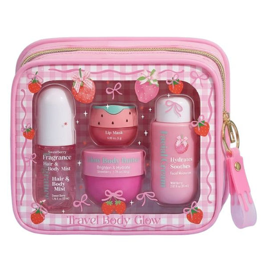 Travel Body Glow Strawberry