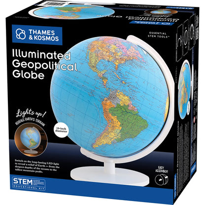 Illuminated Geopoli Globe