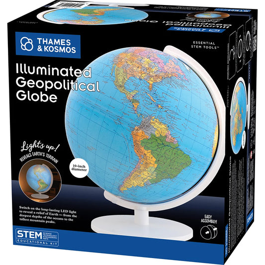 Illuminated Geopoli Globe