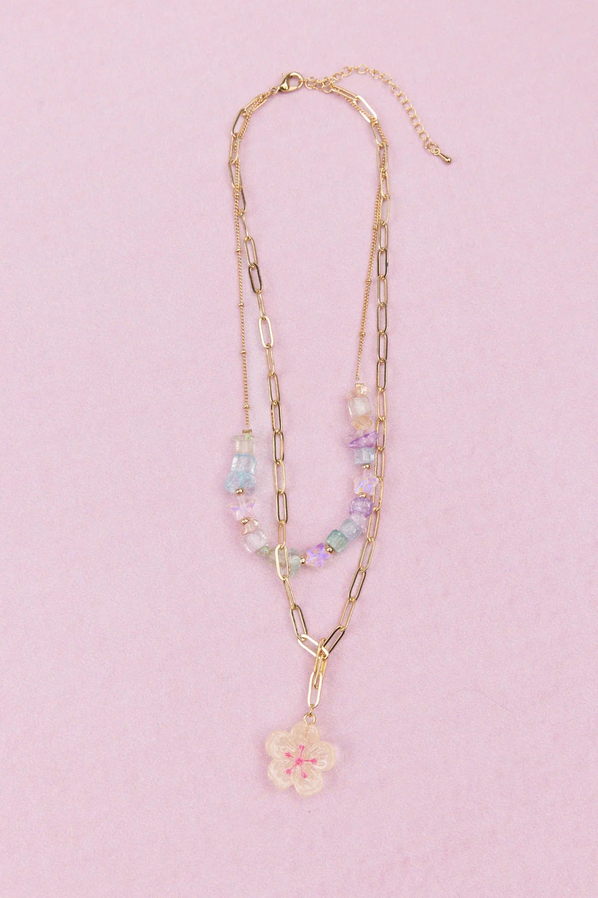 B Chic Garden Gem Necklac