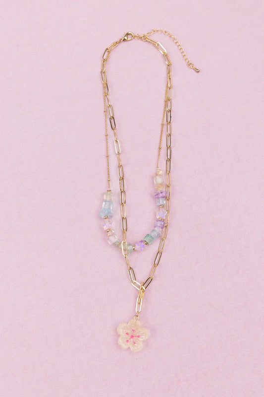 B Chic Garden Gem Necklac