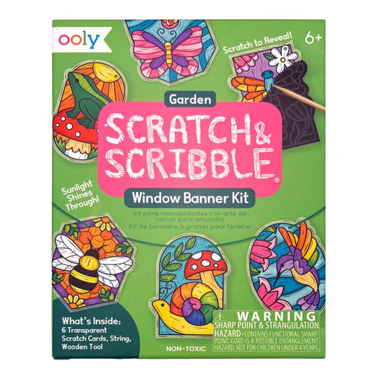 Mini Scratch & Scribble: Garden