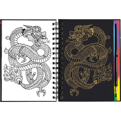 Scratch N Sketch Extreme Dragons