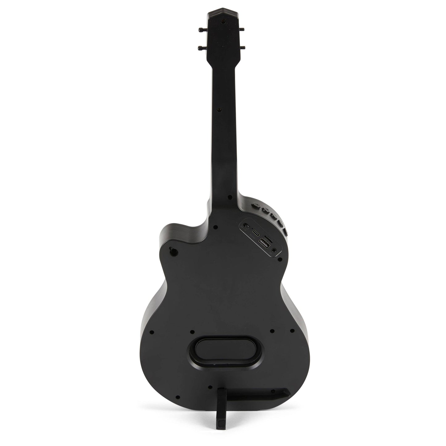 Rock Star Guitar & Microphone Karaoke Set-Black