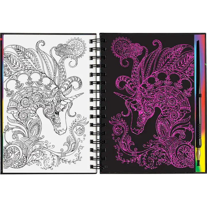 Scratch N Sketch  Extreme Unicorns