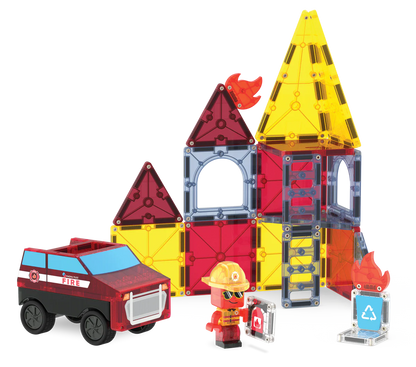 Fire Rescue Magna-Tiles