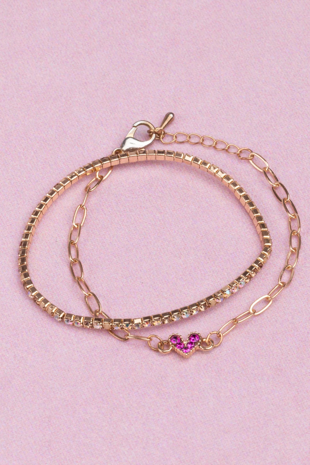 B Chic Linked With Love Bracelet