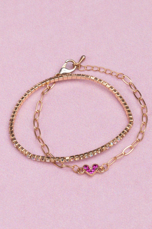 B Chic Linked With Love Bracelet