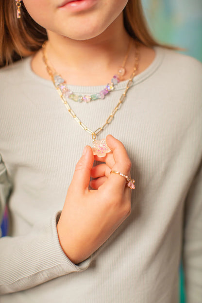 B Chic Garden Gem Necklac