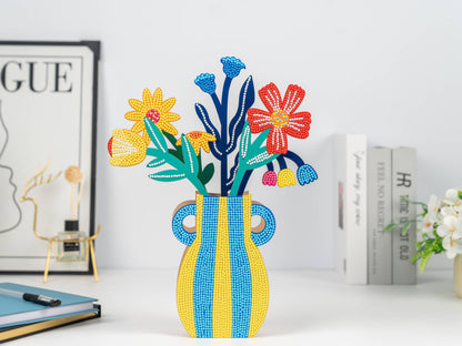 PixelPop™ Diamond Art 3D Display — Capri Bloom