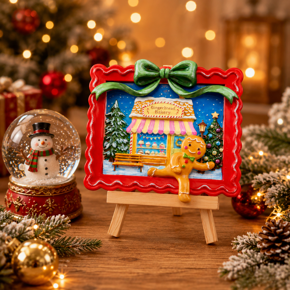 Christmas 3D Paint Kit | Gingerbread House | DIY