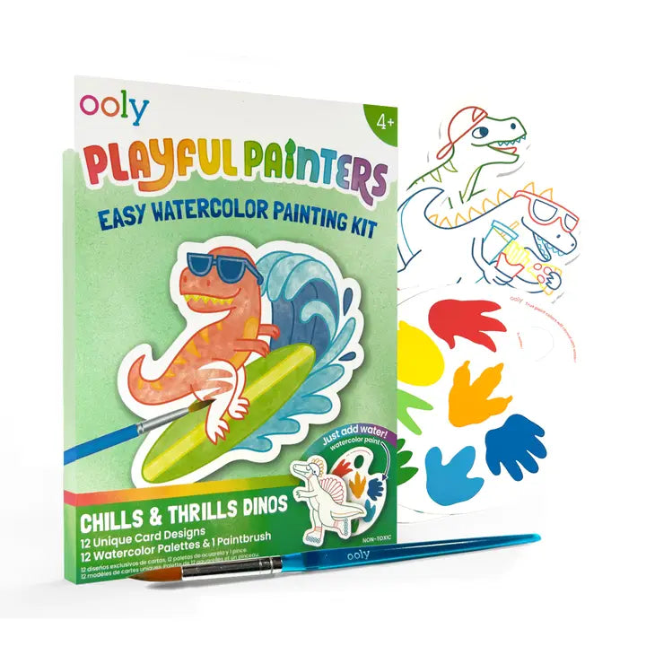 Playful Painters: Chills & Thrills Dino