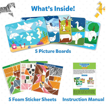 Tangram Twist Animals