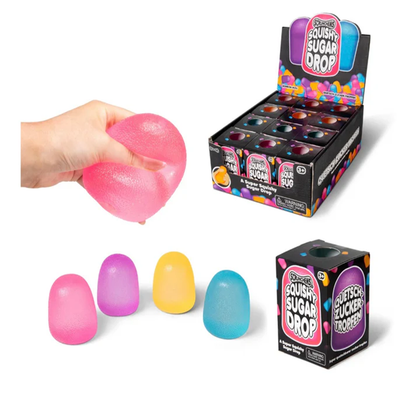 Scrunchems® Squishy Sugar Drop Fidget Toy (1pc) Assorted