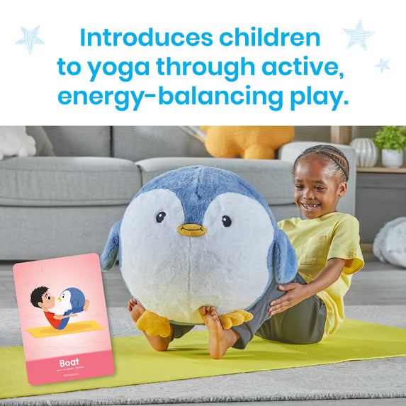 BubblePlush™ Yoga Ball Penguin