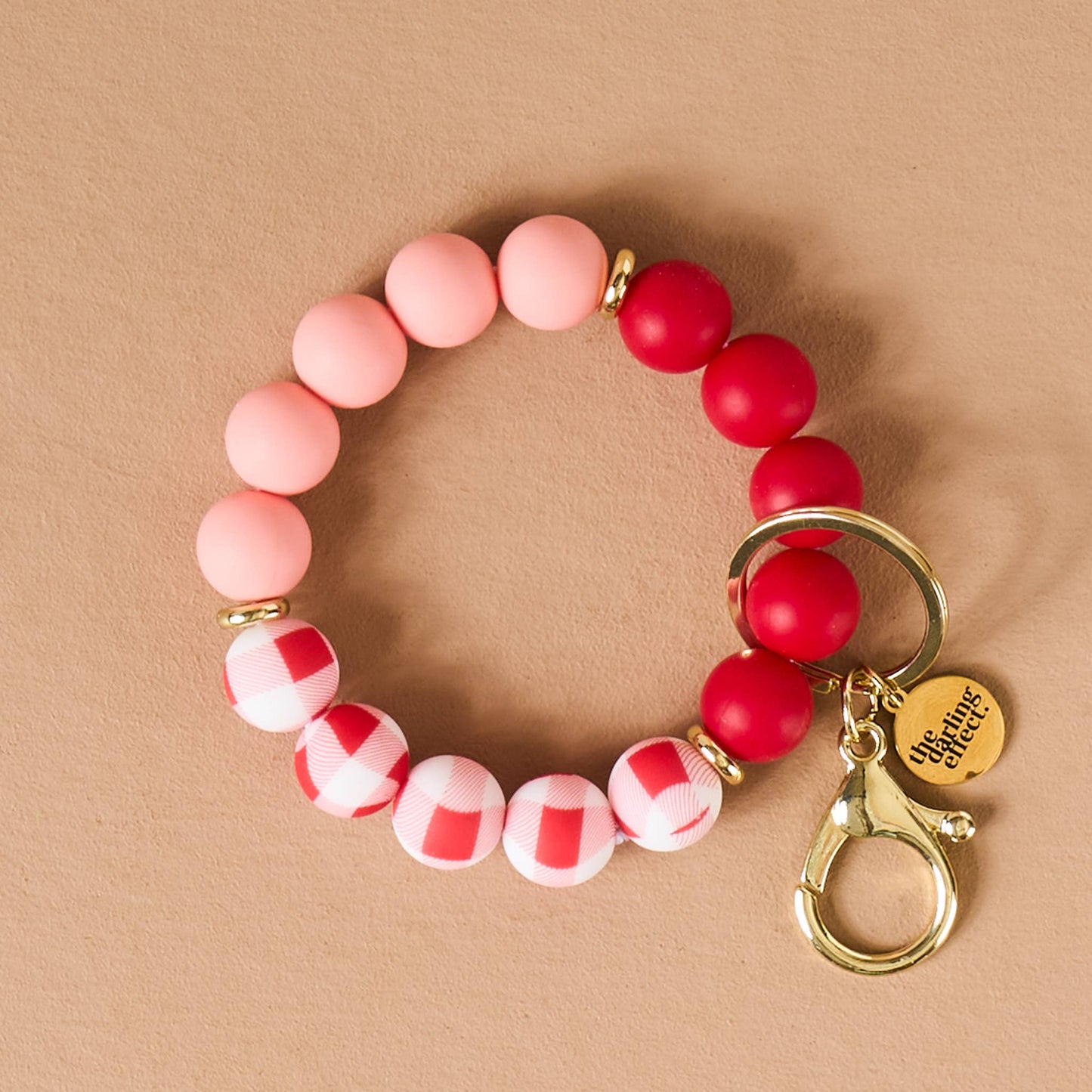 Hands-Free Keychain Wristlet-Cutie Pie Plaid