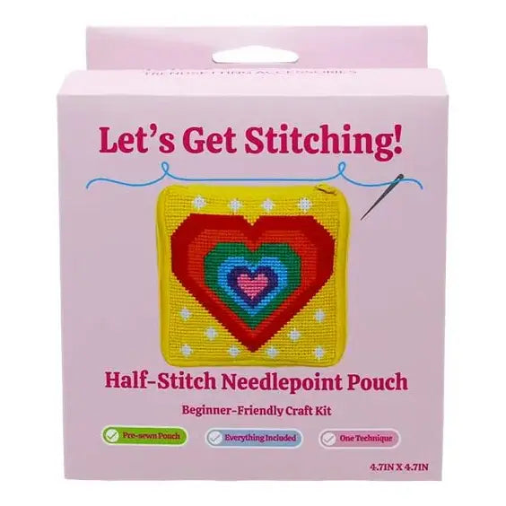 Heart Needlepoint Kit