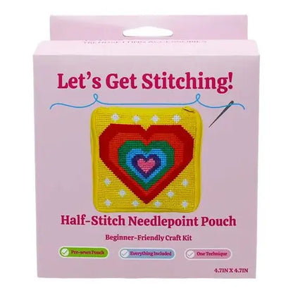 Heart Needlepoint Kit
