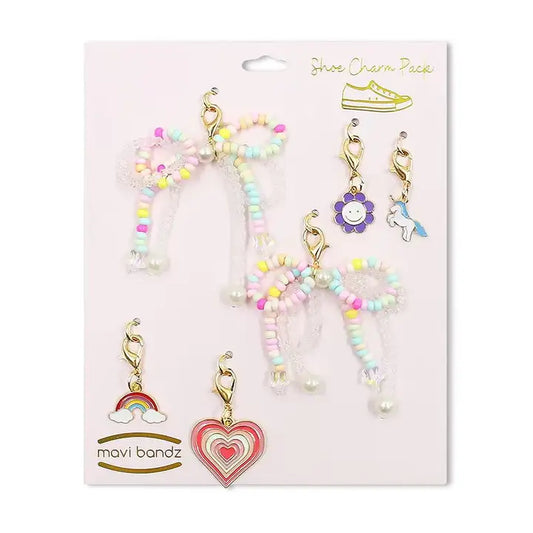 Rainbow Shoe Charms
