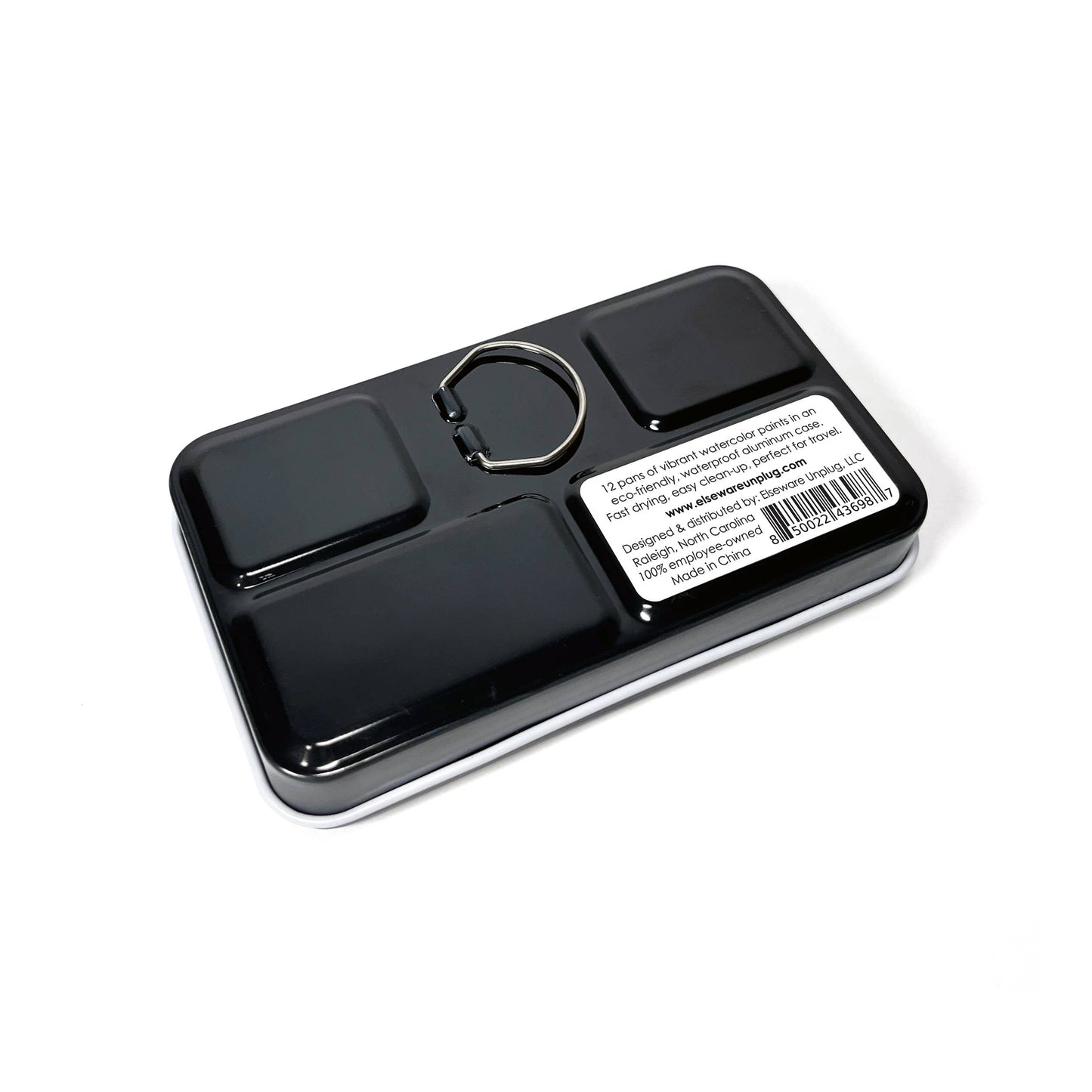 Watercolor Set - Travel-Friendly Metal Palette - 12 Colors