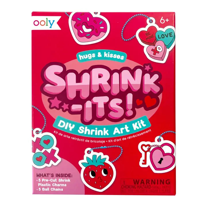 Mini Shrink-Its!: D.I.Y. Shrink Art Kit - Hugs & Kisses