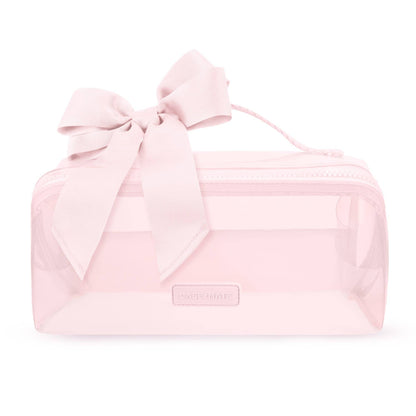 Jelly Cosmetic Bag – Waterproof Lay-Flat Makeup Bag