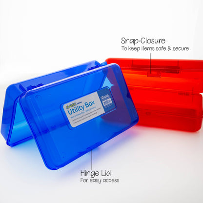 Pencil Case Multipurpose Utility Box - Classic Color