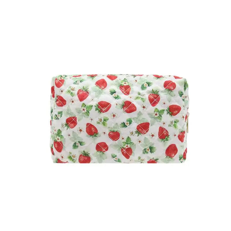 Strawberries Cosmetic Bag