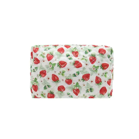 Strawberries Cosmetic Bag