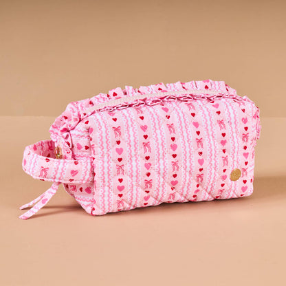 Essentials Quilted Cosmetic Pouch-Oh So Lovely