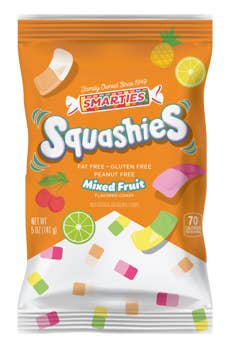 Smarties Squashies - Mixed Fruit 5oz, 12ct