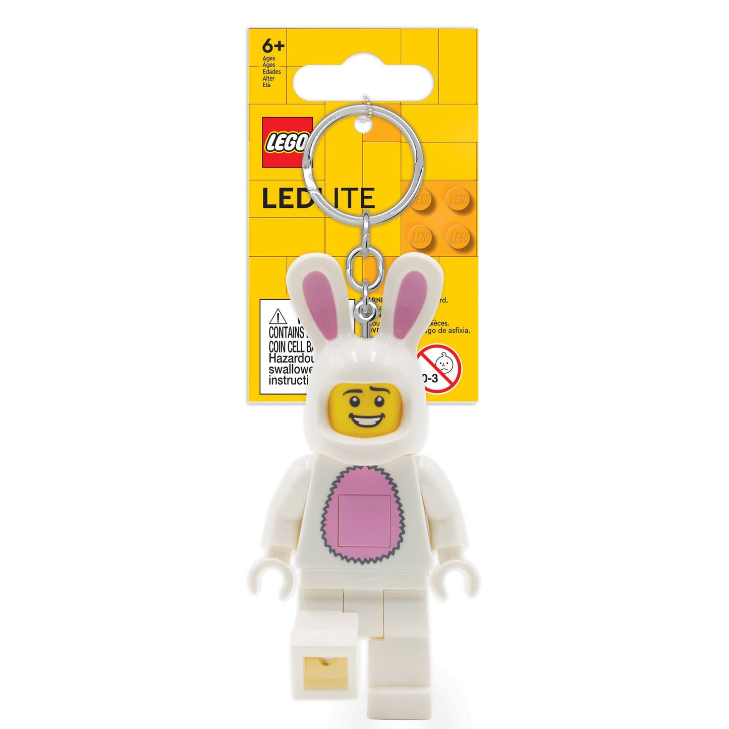 LEGO Easter Bunnies LED Keychain