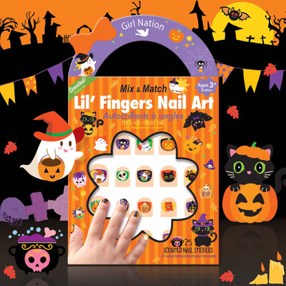 Halloween Nail Stickers | Lil' Fingers Nail Art