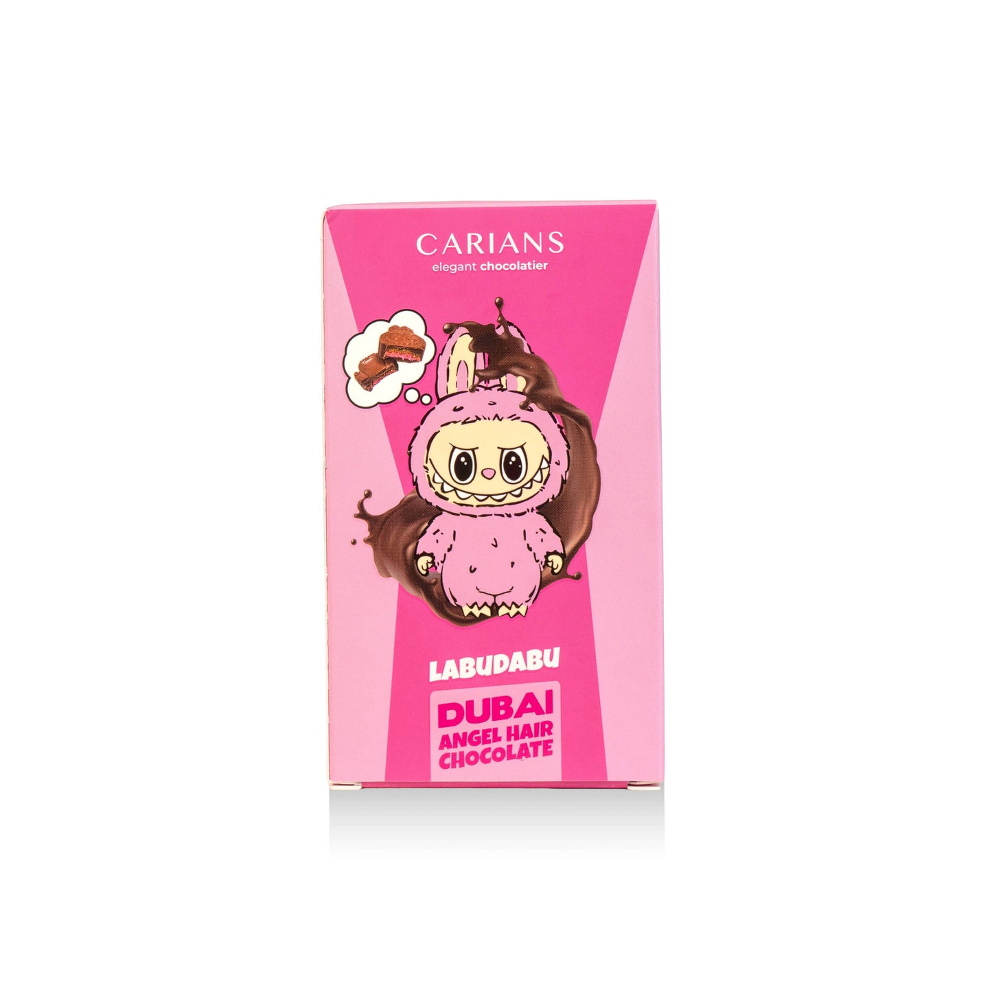 Labubu Angel Hair Dubai Chocolate Bar - Pink Cotton Candy